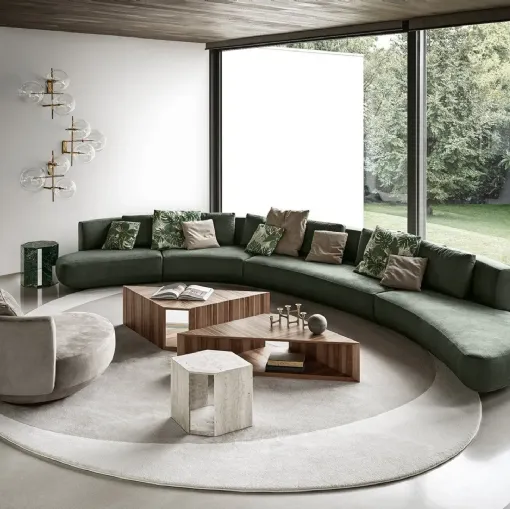 Divano modulare Audrey Motion di Gallotti&Radice