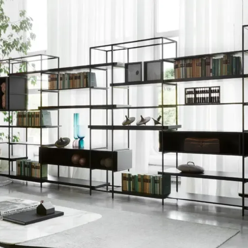  Libreria divisoria modulare Plain di Lema