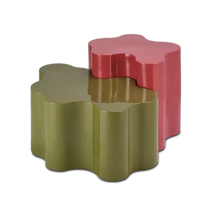 Theatrical Coffee Table, Glossy Lacquered by Saba