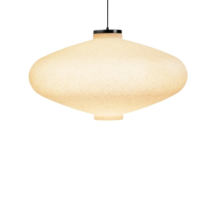 Muna pendant lamp in recycled polyethylene by Miniforms