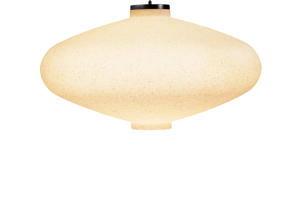Muna pendant lamp in recycled polyethylene by Miniforms