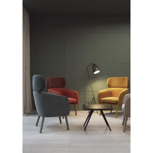 Balù Lounge armchair by TrabA'