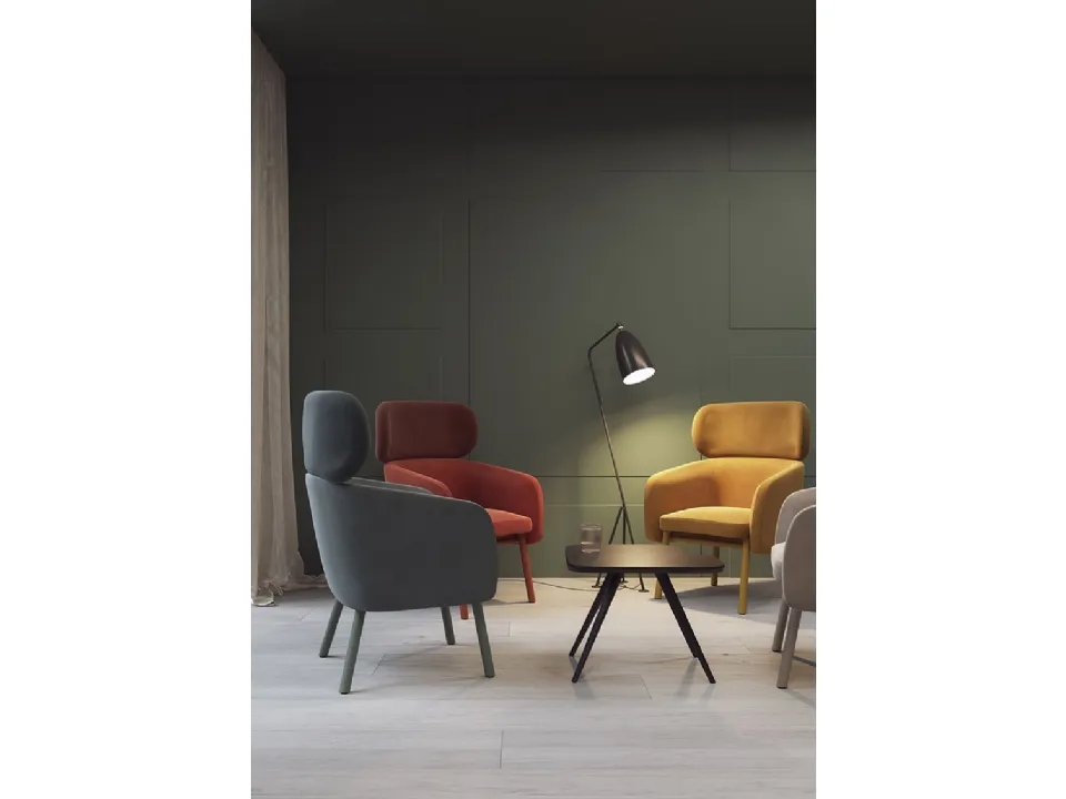 Balù Lounge armchair by TrabA'