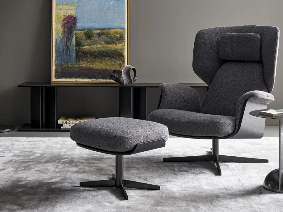 Olos Bergère armchair by Bonaldo