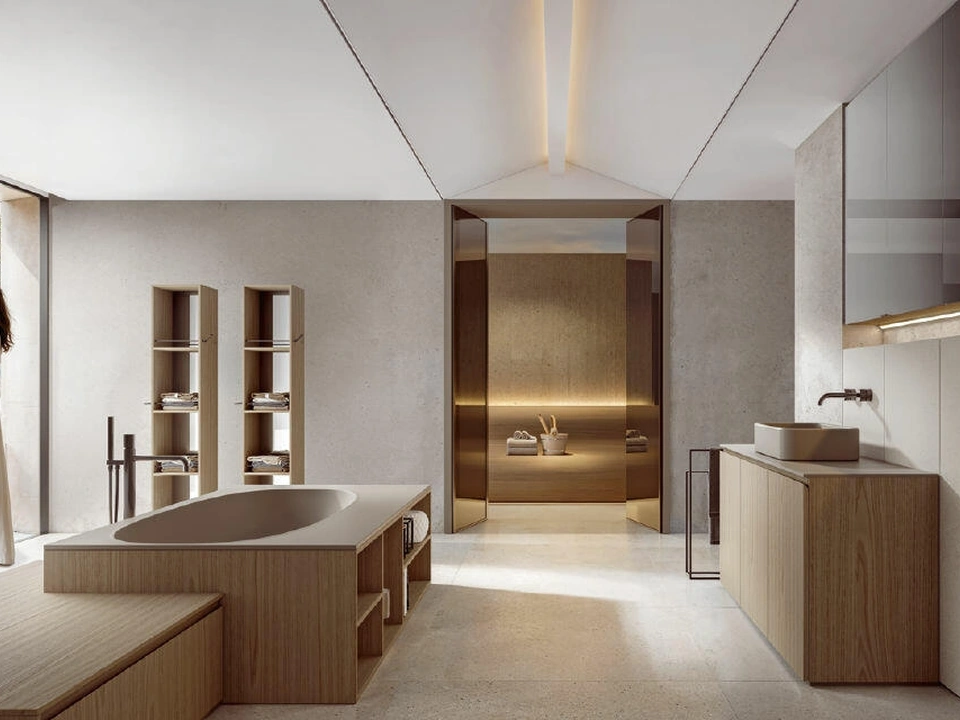 Floor-standing Bathroom Cabinet Giunone 2501 by Edoné