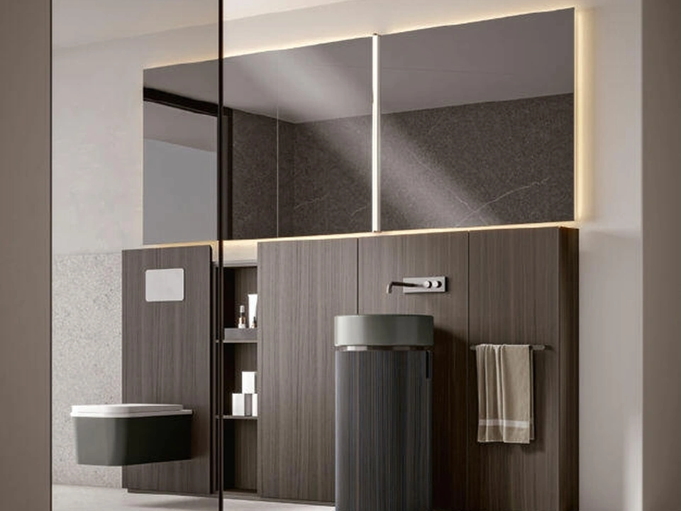 Floor-standing Bathroom Cabinet Giunone 2504 by Edoné