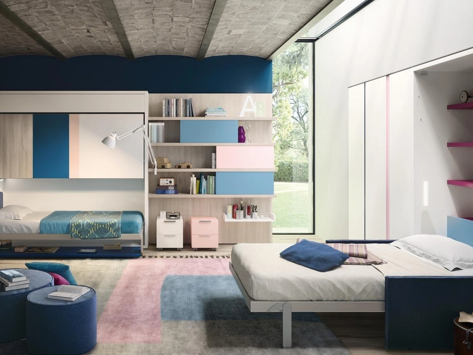 Kali Duo Board 01 Bedroom Set by Clei