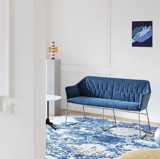 New York-dining linear sofa by Saba