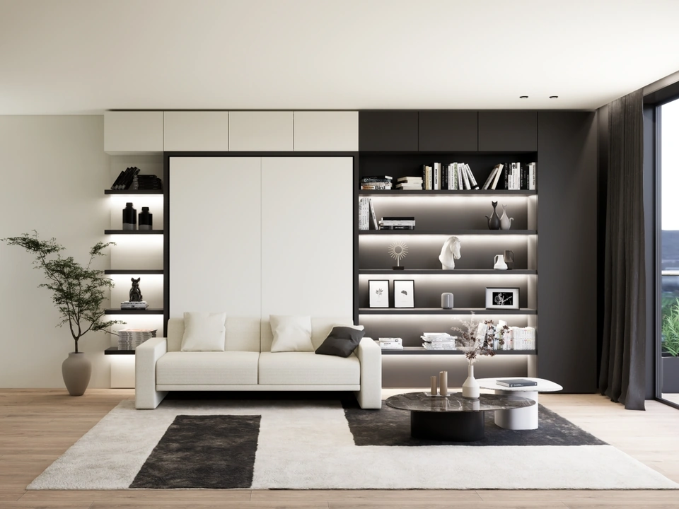 Hidden bed Atena by Clei