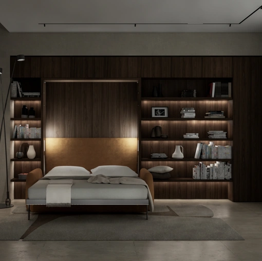 Minerva 01 Hidden Bed by Clei