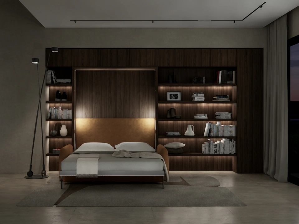 Minerva 01 Hidden Bed by Clei