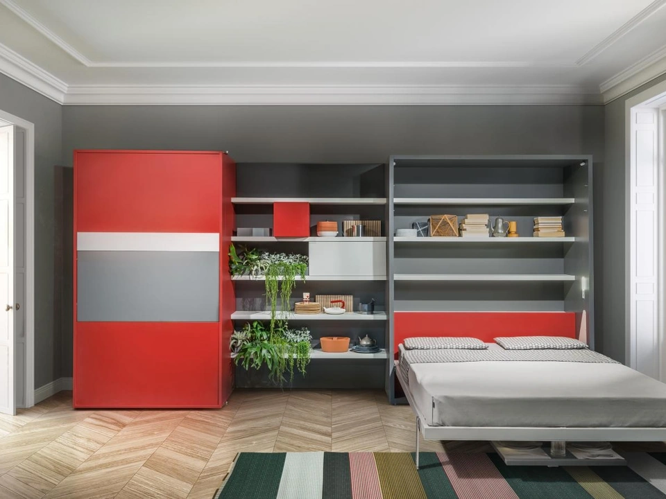 Penelope 2 Dining Wall Bed by Clei