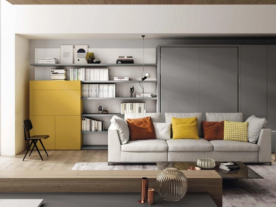 Tonale 03 retractable bed by Clei