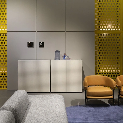 Madia Quaderna Cupboard 757 by Zanotta