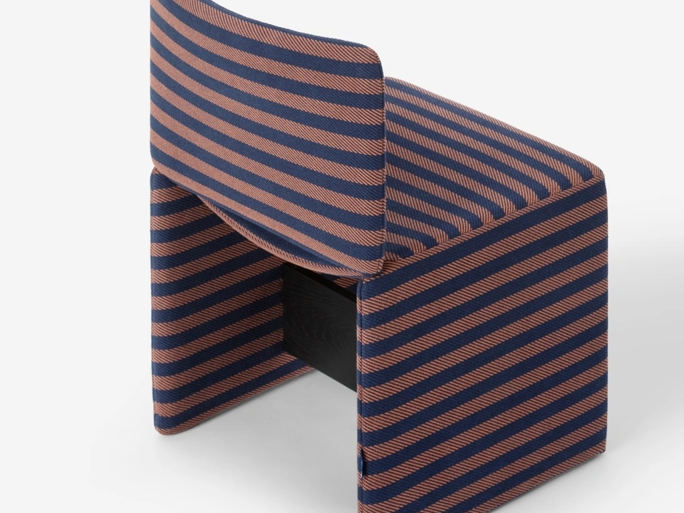 Cubola Fabric Chair by Miniforms