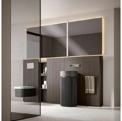 Floor-standing Bathroom Cabinet Giunone 2504 by Edoné