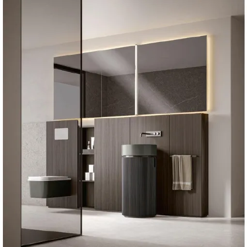 Floor-standing Bathroom Cabinet Giunone 2504 by Edoné