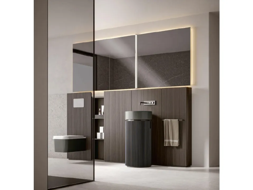 Floor-standing Bathroom Cabinet Giunone 2504 by Edoné