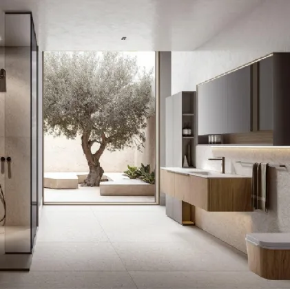 Edoné Giunone 2517 Wall-Mounted Bathroom Cabinet