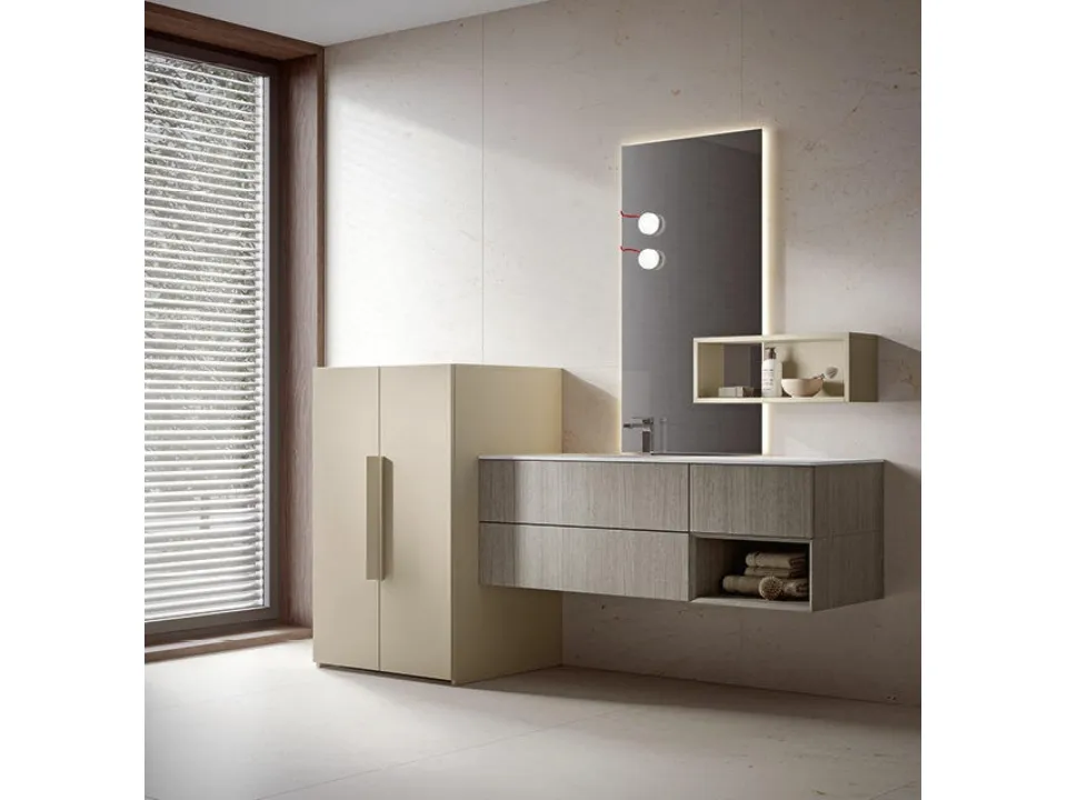 Edoné Giunone 2588 Wall-Mounted Bathroom Cabinet