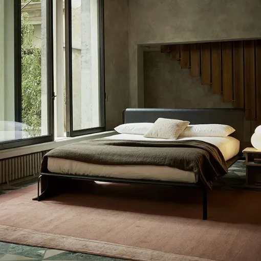 Bend-e Wood double bed by Bolzan Letti