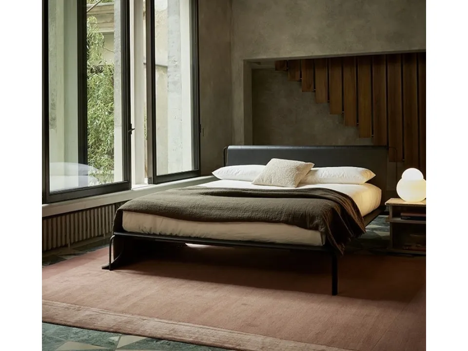 Bend-e Wood double bed by Bolzan Letti