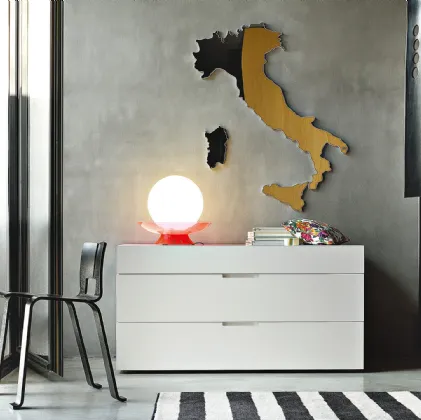 3-drawer dresser Flin by Lema