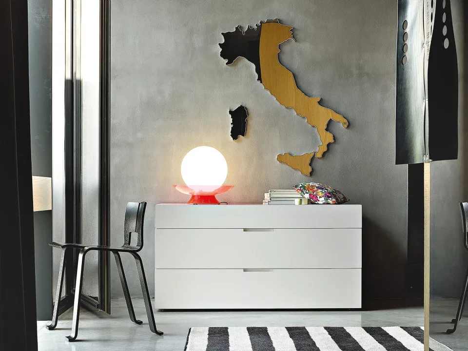3-drawer dresser Flin by Lema