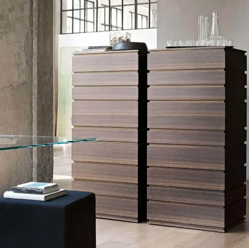 Nine drawer chest by Lema