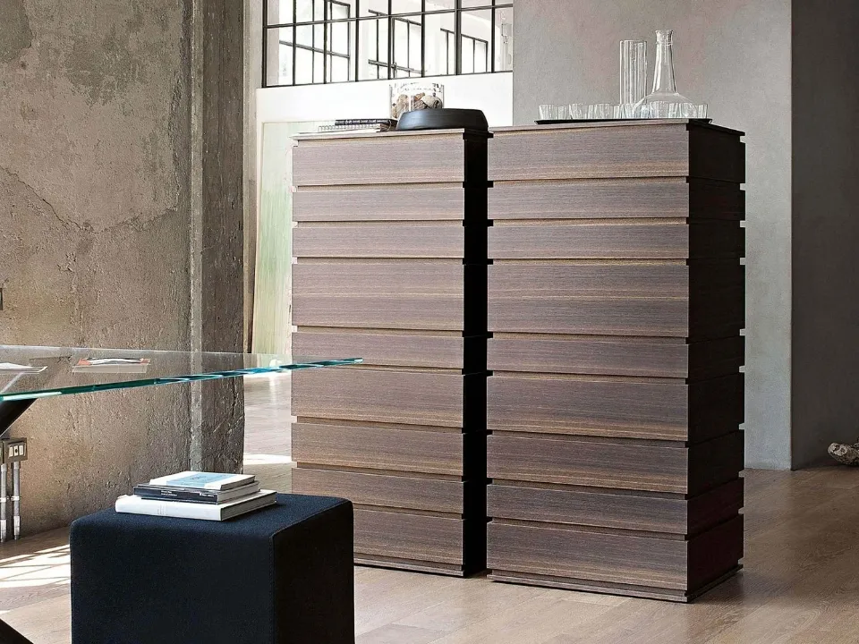 Nine drawer chest by Lema