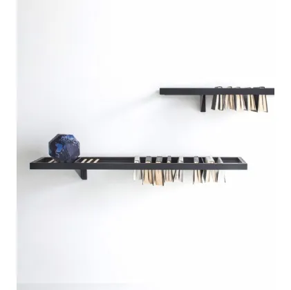 Booken floating bookshelf by Lema
