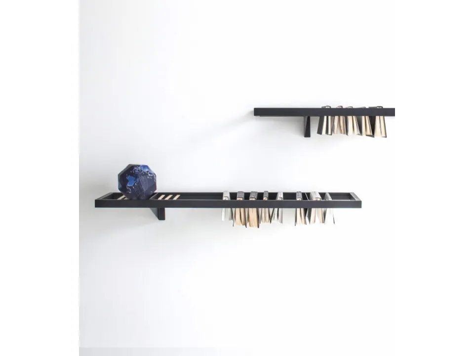 Booken floating bookshelf by Lema