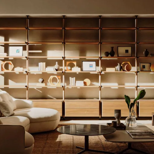 Bookcase L25 by Lema