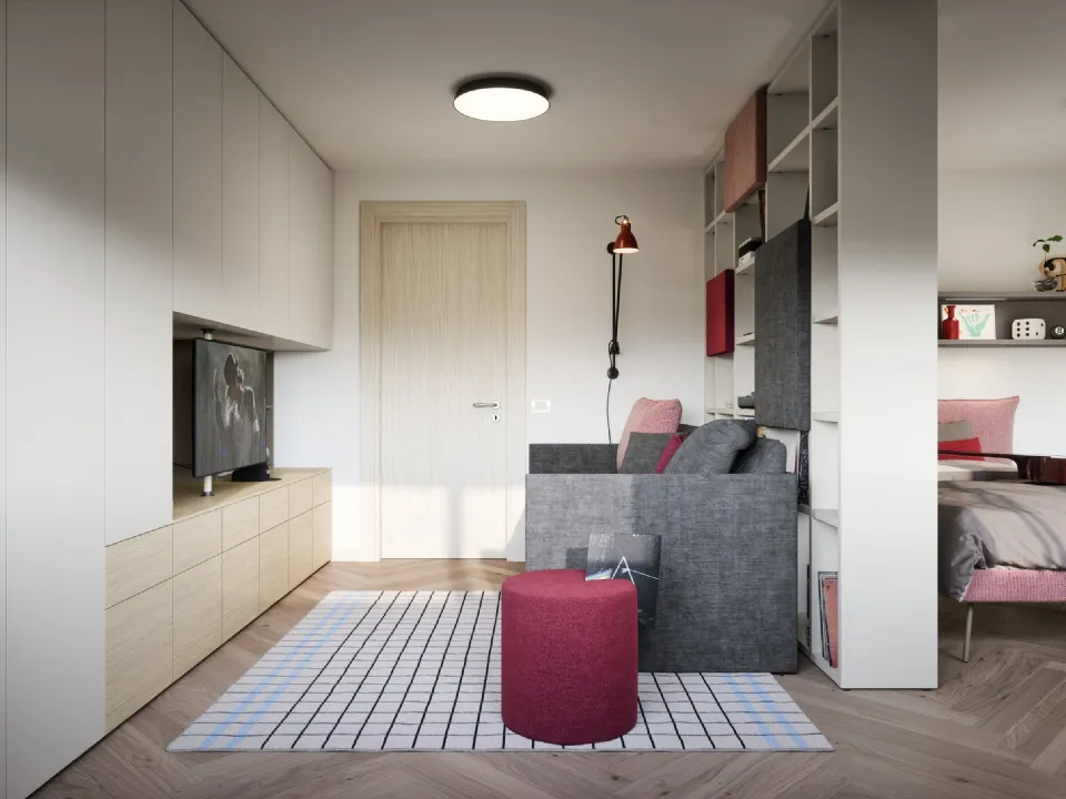 Children's Room Sofa Bed by Nidi