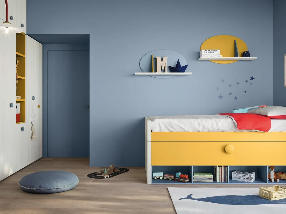 Space-saving Children's Bedroom Pablo Bed by Nidi