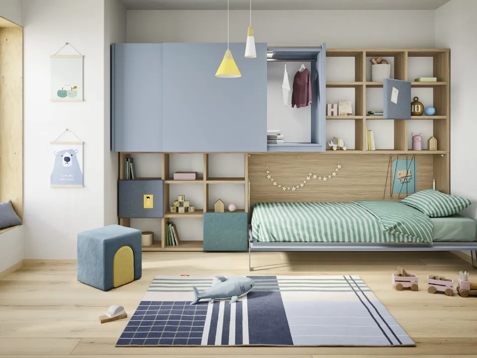 Twiddy Space-saving Children's Bedroom by Nidi