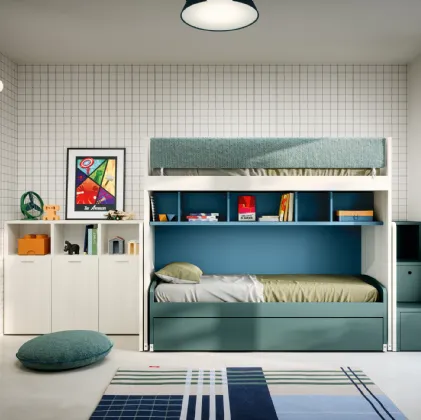 Loft Bedroom with Pull-out Beds by Nidi.
