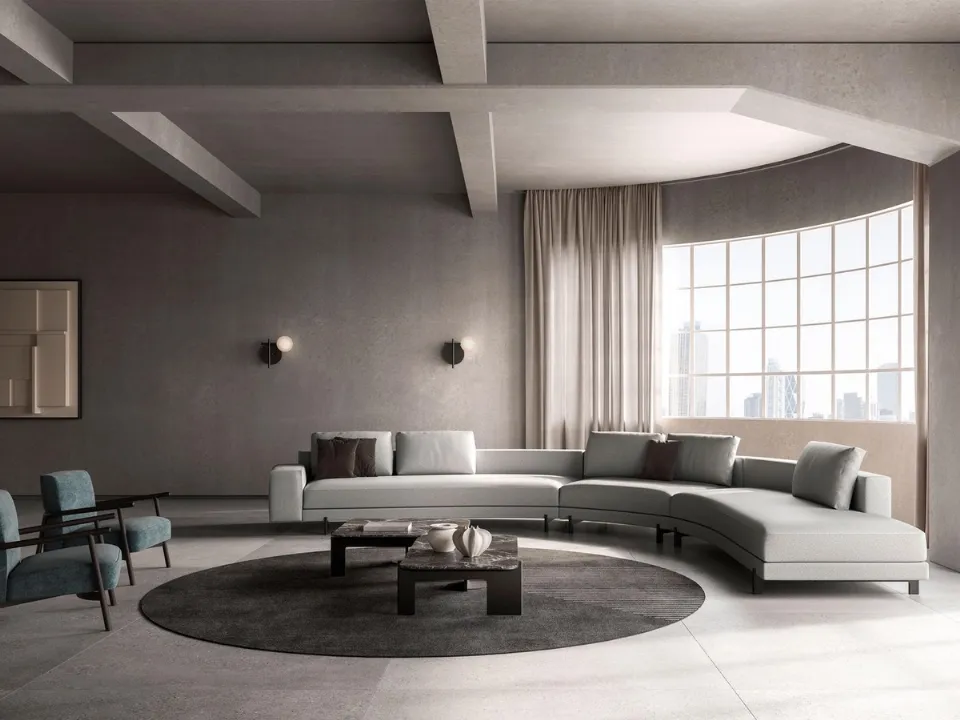 Mr. President side table in Bodema marble