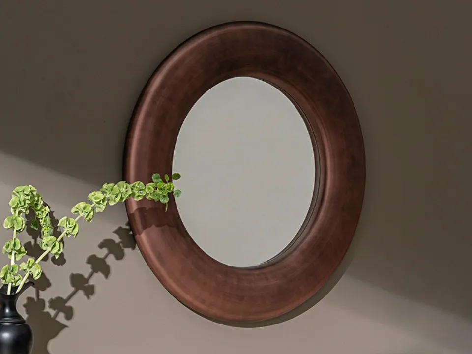 Orbit mirror with aluminum frame by Sovet.