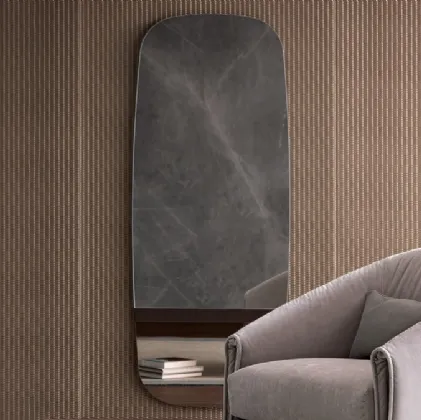 Oval wall mirror Lake by Bonaldo