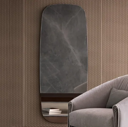 Oval wall mirror Lake by Bonaldo