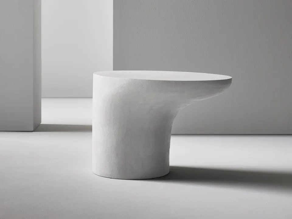 Sloan side table in polyurethane by Bonaldo