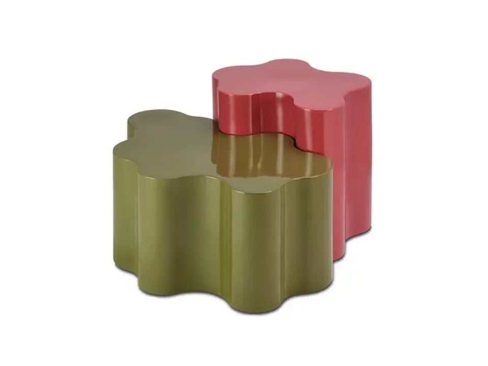 Theatrical Coffee Table, Glossy Lacquered by Saba