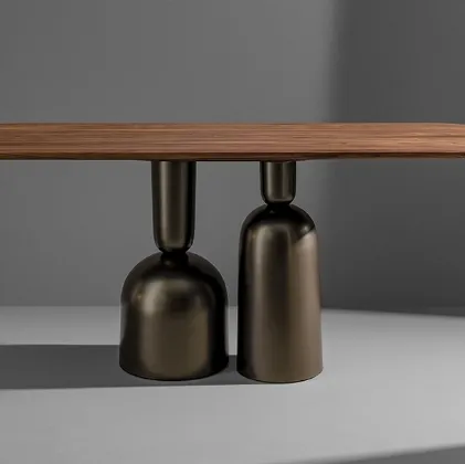 Mobile entrance Cop Console in Bonaldo wood