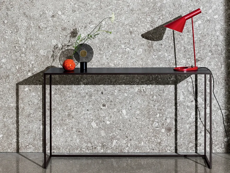 Glass entrance console table by Sovet
