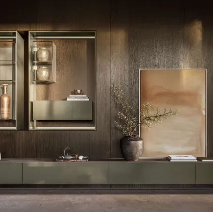 Wall unit System LT40 Ortica by Lema