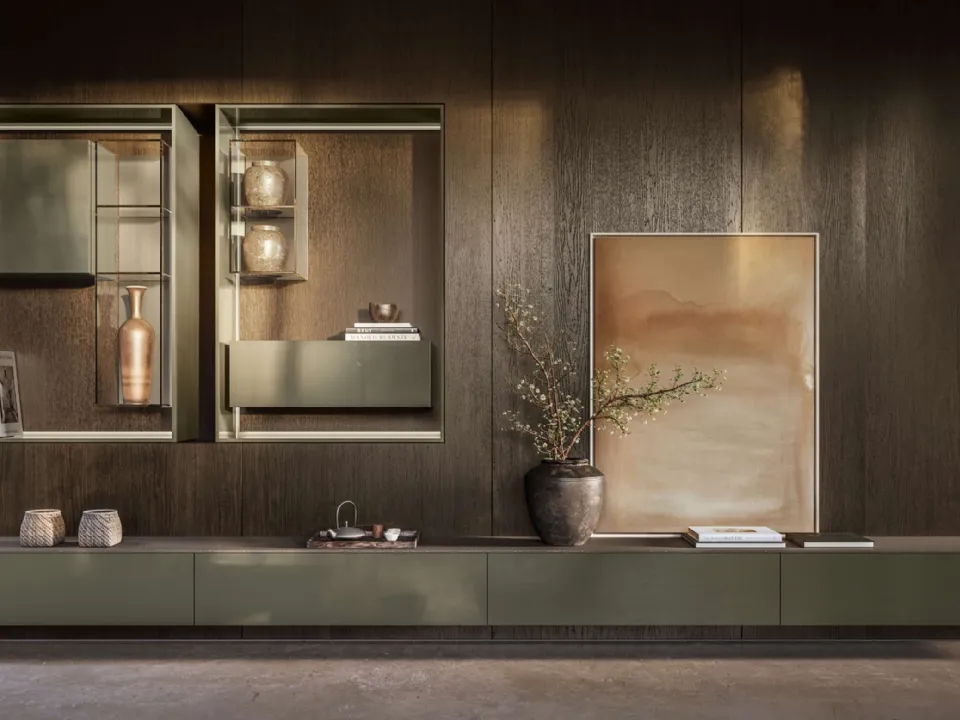 Wall unit System LT40 Ortica by Lema