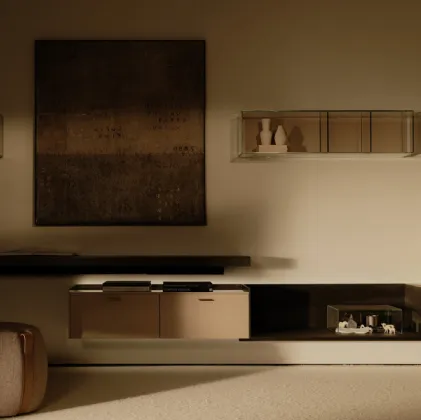 Equipped Wall LT40 System by Lema Sand