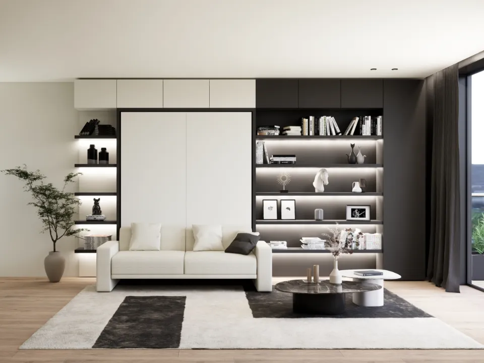 Hidden bed Atena by Clei