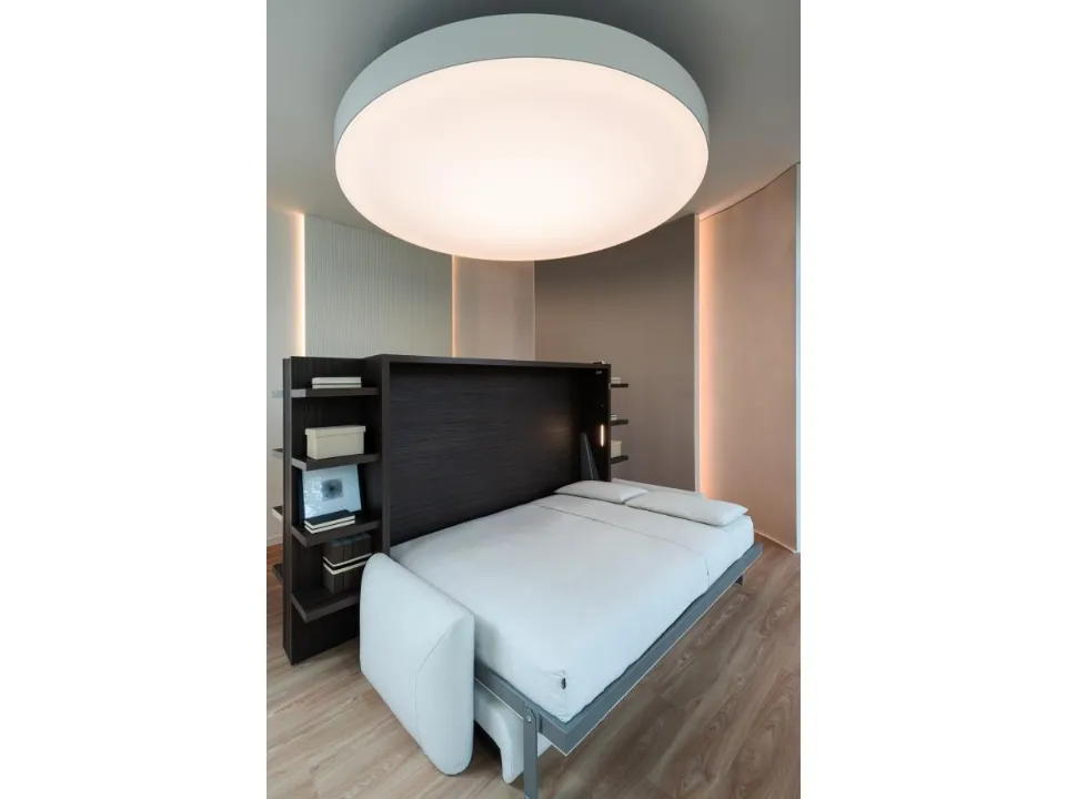 Minerva Horizontal 02 Wall Bed by Clei